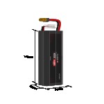 Ventas calientes IFlight Fullsend 6S 10000mAh Li-Ion Drone Batería 25C EVE INR21700-50PL con conector XT60 para Drones